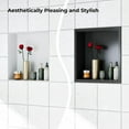 thumbnail image 4 of Shower Niche 12 * 12 in Stainless Steel Wall Niche for Storage Easy Installation, 4 of 6