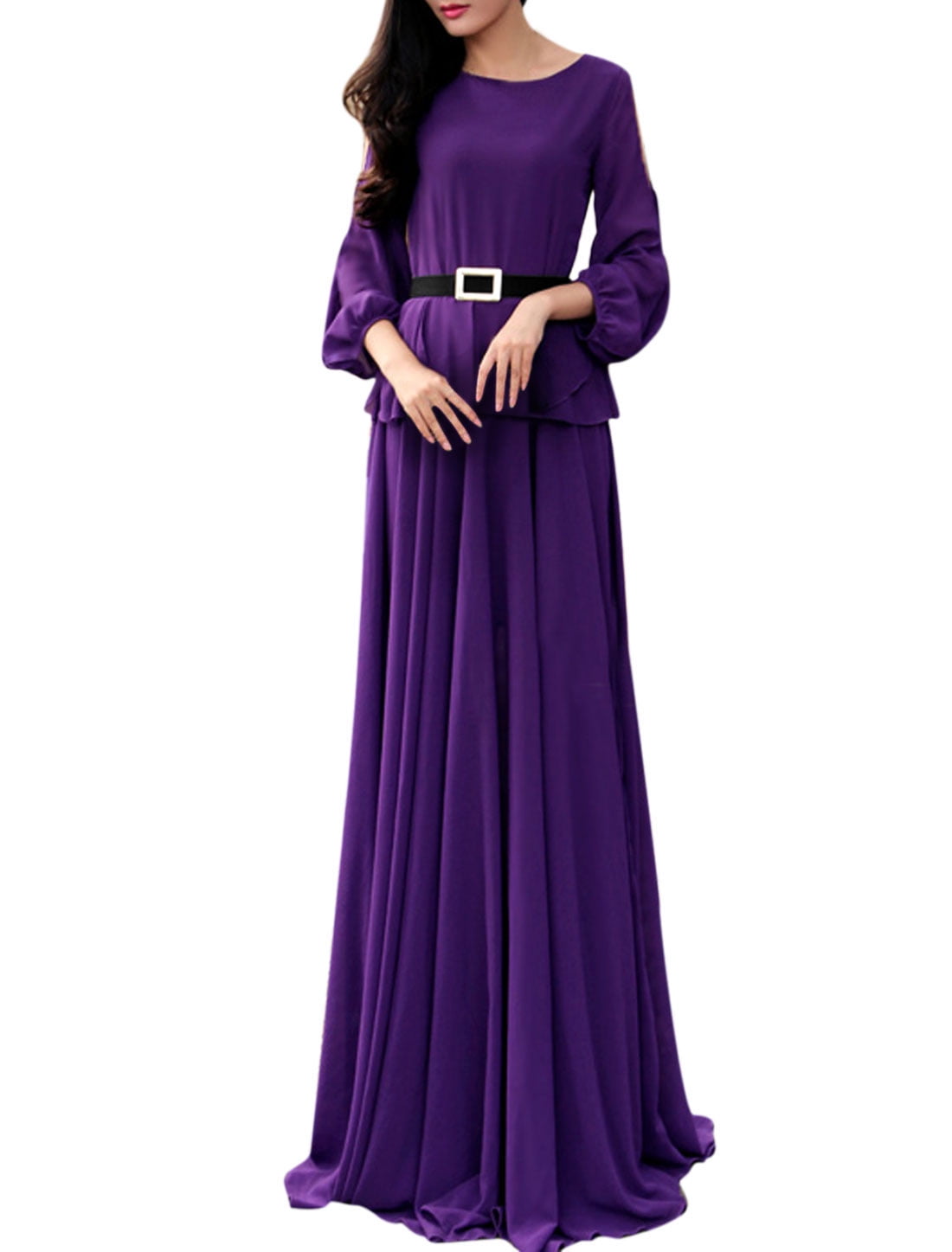 purple maxi dress canada