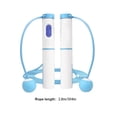 thumbnail image 2 of tredstone Skipping Rope Electronic Cordless Jumping Rope Digital Counting Skipping Cord Fitness Equipment, Blue White, 2 of 4