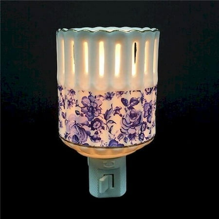 

Blue Florals Night Light