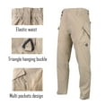 thumbnail image 5 of Men's Lightweight Quick-Dry Stretch Cargo Pants with Multi Pockets, 5 of 7