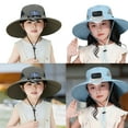thumbnail image 2 of Cooling Fan Hat for Kids 3-12Years Quick Drying Solar Powered Fan Caps Sun Protective Hat Children Solar Fan Fishing Hat, 2 of 9