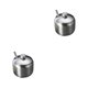 thumbnail image 2 of Billuyoard Sugar Bowl Coffee Tea Spice Jar Gadgets Salt Integrated Pot Container Seasoning Supplies Kitchen Cooking Design Plata tipo 2 S 2piezas, 2 of 4