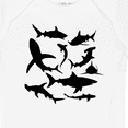 thumbnail image 4 of Inktastic School of Sharks Boys or Girls Baby Bodysuit, 4 of 5