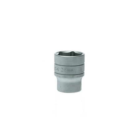 6 Point Regular Socket - Teng Tools 24mm 1/2 Inch Drive 6 Point Regular Metric Socket - M1205246-C