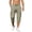 Gray—Father's Day Gift Idea, variant on Oiangi Men's 3/4 Cargo Capris Elastic Waist Drawstring Hike Pants Baggy Open Bottom Summer Capri Pants with Multi-Pocket Black 2XL