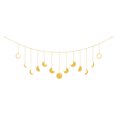 thumbnail image 2 of Billuyoard Fase lunar Decoración para colgar en la pared Garland Boho Home Art Ornament para el dormitorio Sala de estar Decoración del hogar No.01 Billuyoard HA004002-01, 2 of 6