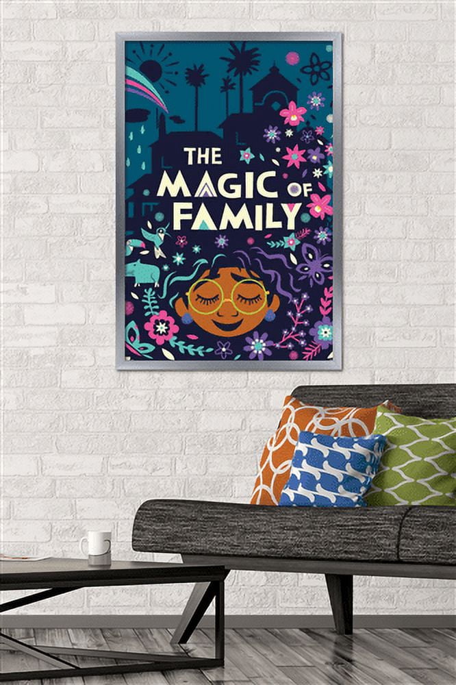 Disney Encanto - Magic Wall Poster, 22.375" x 34", Framed