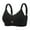 #2_Black, variant on Clean Daisy Bras for Women Seamless Scalloped Bra Support Push-Up Bra No Underwire Full Coverage Shelf Bralettes Anti-Sagging Underwear Lounge Breathable Brassiere