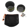 thumbnail image 3 of Backpacking Cooking Kit,Camping Cooking Set Alumine Camping Cookware Set Outdoor Cooking Set Innovative Solution, 3 of 8
