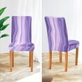 thumbnail image 4 of Marble Stretch Chair Covers Set of 4 Removable Washable Dining Chair Slipcovers for Kitchen Dining Room Hotel Decor, 4 of 6