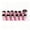 Pink, variant on Pink 12 Pcs Stainless Steel Vegetable Fruit Cutter Set PP Handle Cookie Mold Bento Decorative Shaping Tool