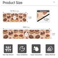 thumbnail image 3 of Yayeee Faucet Mat for Kitchen Sink 30" Diatomite Long Splash Guard Pad, Creamy Cake, 2 Pack, 3 of 7