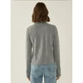 thumbnail image 6 of Asymmetric Turtleneck Knit Sweater, 6 of 6