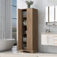 thumbnail image 2 of WGYPRIME Storage Cabinet with Two Doors, Freestanding Bathroom Floor Cabinet, Bathroom Storage Cabinet with Adjustable Shelf for Bathroom, Office, 2 of 15