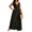 Black, variant on Noric Women Summer Maxi Dresses Sleeveless Deep V Neck Backless Spaghetti Strap Elastic Waist Flowy A Line Boho Dresses
