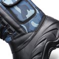 thumbnail image 3 of Men's Winter Water Repellent Snow Boot Fishing Shoes Mid Calf Non Slip Lightweight Faux Fur Lined Camouflage Outdoor Shoes, 3 of 9