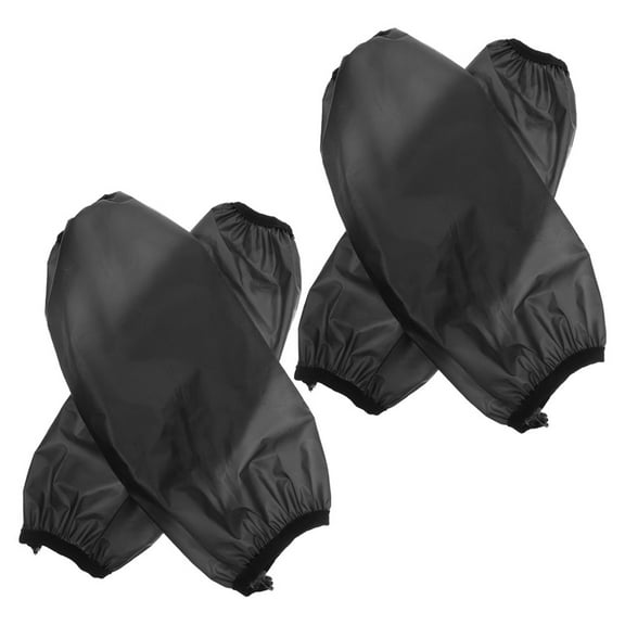 unbranded  2 Pairs Waterproof Sleeve Long Protector Arm Sleeves Extended Protective Work Black