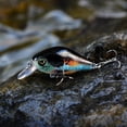 thumbnail image 4 of MInHoues Floating Crankbait Lure 2.17", Hard Plastic Fishing Bait with Treble Hooks, Realistic Wobbling Artificial Swimbaits for Bass and Panfish, Freshwater Saltwater Tackle, 4 of 4