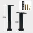 thumbnail image 1 of Adjustable Stretchable Bed Leg with Row Frame Bed Frame Leg Furniture Feet, 1 of 9