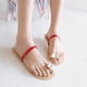 thumbnail image 4 of Sandalias planas antideslizantes para la playa con diamantes de imitación para vacaciones de ocio para mujer Wmkox8yii  ytu2434, 4 of 4