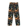 thumbnail image 4 of Kdxio Forest Elf Print Men's Sleep Pajama Pant Lounge Pants with Pockets, 4 of 8