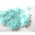 thumbnail image 3 of 100 Pcs Colorful Glow in The Dark Luminous Stars and Moon Fluorescent Noctilucent Plastic Wall Stickers Murals Decals for Home Art Decor Ceiling Wall Decorate Kids Babys Bedroom Room Decorations, 3 of 3
