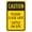 Warning Sign 6, variant on Caution - Chicken Crossing Sign, 8"x12" Aluminum Metal Wall Decor, Indoor Outdoor Farm Animal Crossing Sign for Home Yard