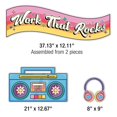 thumbnail image 3 of Set de tablones de anuncios Carson Dellosa Retro Remix 79 piezas, 3 of 7
