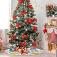 thumbnail image 4 of FMSHPON Easter Xmas Christmas Tree Skirt Stand Mat for Holiday Party Decoration Indoor Outdoor 48 inches, 4 of 6