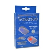 WonderZorb WonderSpur Heel Cup Foot Brace ، عدم إغلاق القدم ، كبير ، أزرق ، 1 قيراط