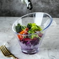 thumbnail image 3 of GOOHOCHY 3 cuencos transparentes oblicuos para ensalada, helado, verduras y comida., 3 of 8