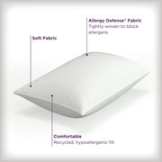 AllerEase Total Allergy Defense Bed Pillows, Standard/Queen (2 Count)
