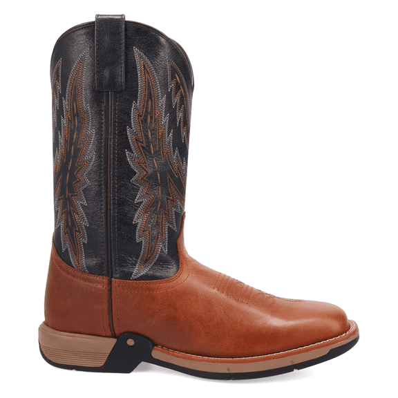 Laredo Men's Men'S Tri-Tech Vapor Performance Western Boot Broad Square Toe Cognac 9 D(M) US