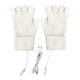thumbnail image 2 of USB Heated Fingerless Knitted Gloves | Winter Warm Knit Half-Finger Thermal Hand Warmer | 5V USB Power | Soft Cozy Material | Typing Outdoor Use | Unisex | 1 Pair | 19x11.5cm, 2 of 5