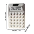 thumbnail image 2 of Solar and Battery Dual Power Desktop Calculators,Basic Calculator 12 Digit with Large Display,Cute Desktop Calculators with Big Buttons,Scientific Calculator,Suitable for Office,Home,School, 2 of 9