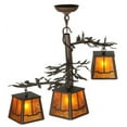 thumbnail image 5 of Meyda Tiffany 146816 Pine Branch Valley View 3 Light 28" Wide Chandelier - Custom, 5 of 5