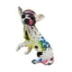 thumbnail image 2 of Figurina de animales Chihuahua Decoración de adornos de cachorro Regalos de escritorio Graffiti Escultura de perros Estatuas para perros para el dormi Estilo B, 2 of 9