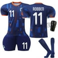 thumbnail image 1 of Boys Girls VIRGIL 4# MEMPHIS 10# ROBBEN 11# Kids Football Jersey Suit, 1 of 2