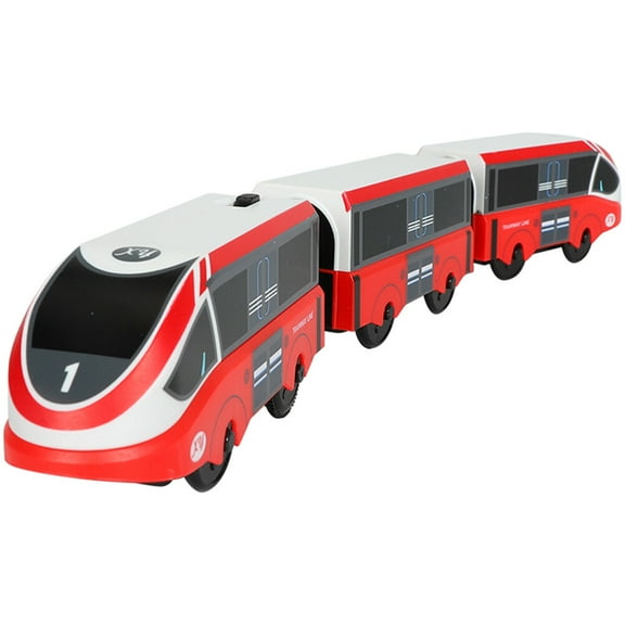Hareemi 1 Set of Manual Toy Train Action Electric Model Train Vivid Model Train