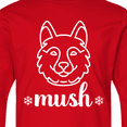 thumbnail image 4 of Inktastic Husky Sled Dog Mush Long Sleeve Youth T-Shirt, 4 of 5