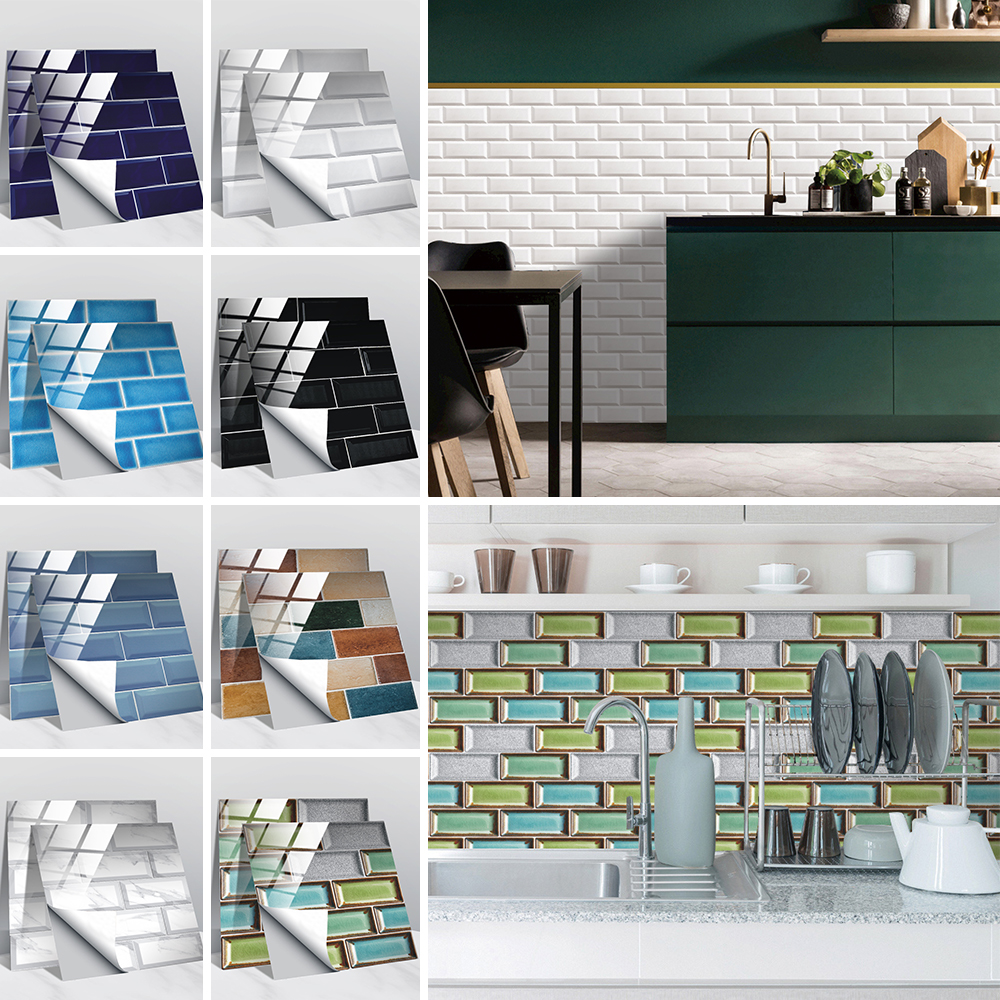 Yipa Peel and Stick Tile Backsplashes Self Adhesive Removable Wall