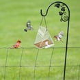 thumbnail image 4 of Clear Window Bird Feeder with Strong Suction Cups for Outside, Acrylic Triangle Square Bird House for Hanging, Large Outdoor, 4 of 5
