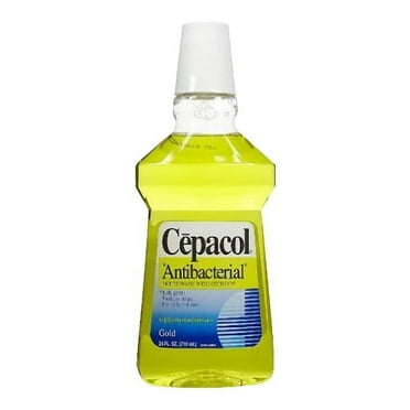 Cepacol Antibacterial Mouthwash And Gargle, Gold - 24 Oz, 2 Pack