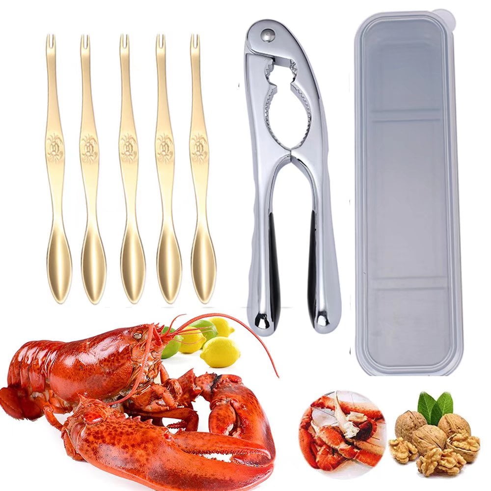 Lxuoneyi Seafood Tools Crab Crackers And Tools,Crab Leg Cracker Tool  Lobster Crackers Sheller,Seafood Boil Party Supplies Crawfish Boil  Accessories (Black And Black) - Yahoo Shopping