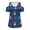 Cute Rabbit, variant on Women's Cut Out Cold Shoulder Tops Music Notes Print Summer Short Sleeve Sexy Shirts Travel Beach Hawaii Tunic Soft Lightweight Casual S
