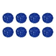 thumbnail image 1 of Unique Bargains 8 Pcs Wicker Rattan Balls 3.9 Inch Rattan Decorative Balls for Vase Fillers Craft Home Decor Deep Blue, 1 of 5
