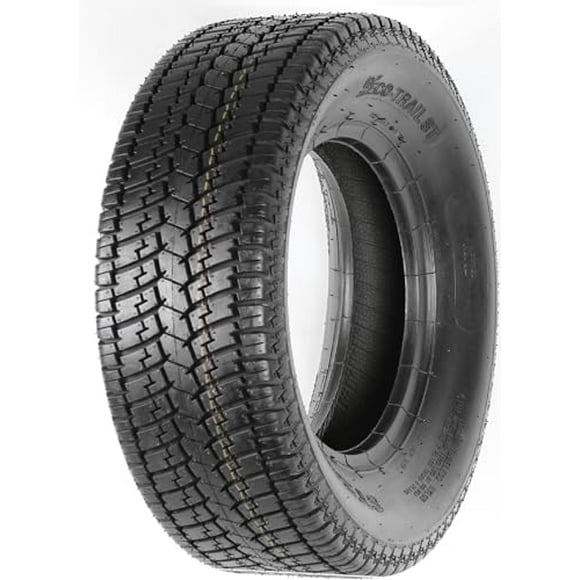 eCustomrim ST185/80D13 Trailer Tire Bias Ply DEEP TREAD Load C D.O.T. Approved - 2 Year Warranty w/Free Roadside