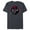 Navy Heather, variant on Marvel Studios Deadpool & Wolverine Slashed Icon with Claws- Short Sleeve Blended T-Shirt for Adults - Customized-Purple