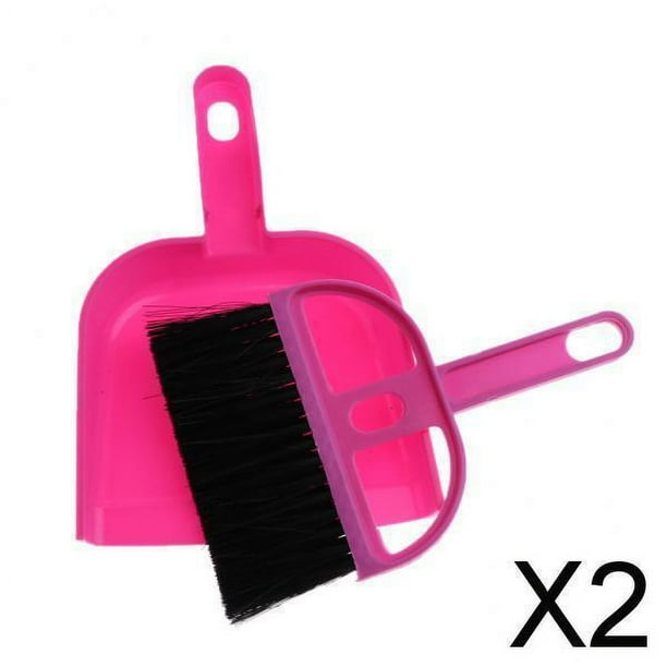 Pala y escoba para perros y gatos,Escoba para limpiar el pelo de perros y gatos,Suministro de recogedor de limpieza para mascotas,Herramientas de barrido de escoba mini recogedor,Escoba 2 piezas